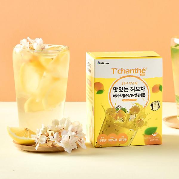  티샹떼 맛있는 허브차 벚꽃레몬 20티백 아이스티 콤부함유