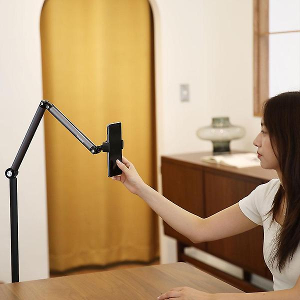  로보 핸드폰 거치대 맥세이프 마그네틱 수직촬영 항공샷 스탠드 스마트폰 전용 자바라 침대 거치대