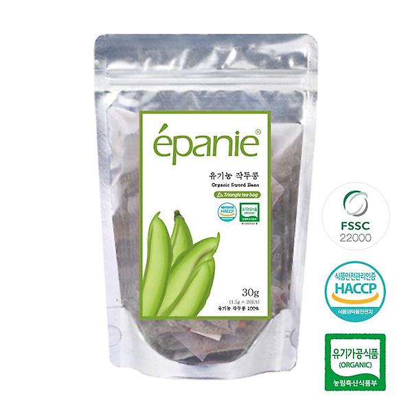  에빠니 유기농 국산 작두콩차 20티백 1.5g 삼각티백