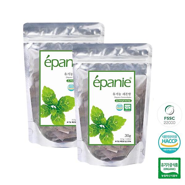 에빠니 유기농 허브차 레몬밤차 100티백 1.5g 허브티 삼각티백