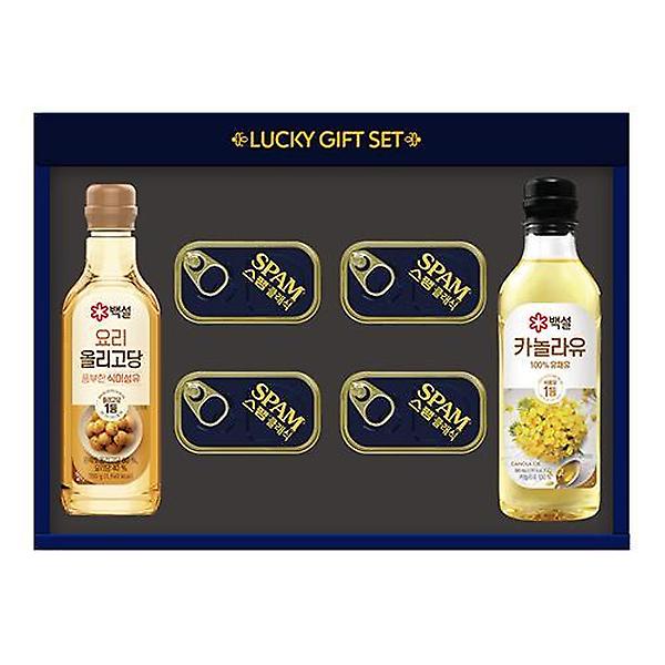  [CJ] 행운 5호 올리고당 스팸  선물세트