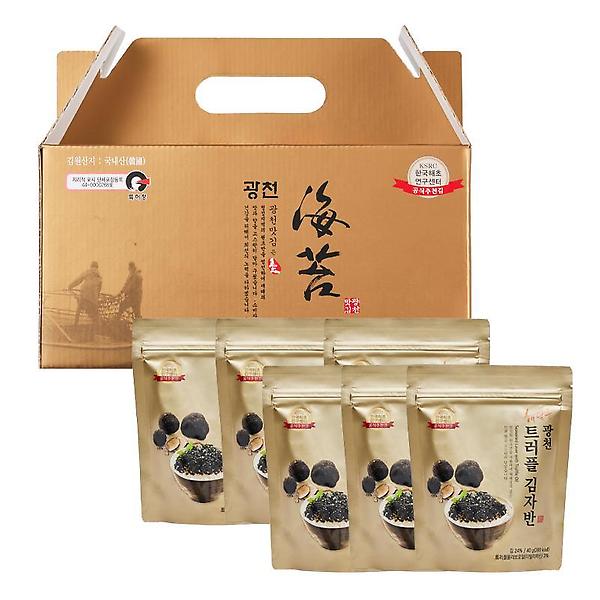  [해달음] 명품 광천트러플 김자반 6팩