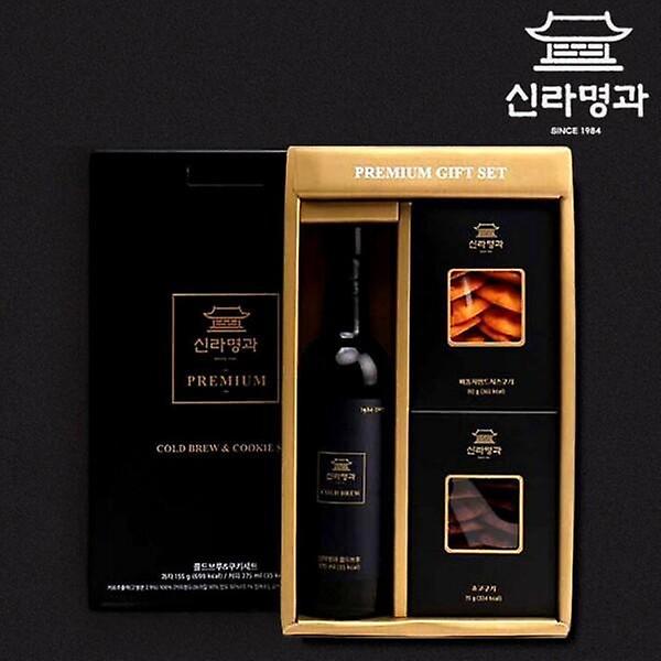  [신라명과] 프리미엄 수제쿠키&콜드브루 선물세트