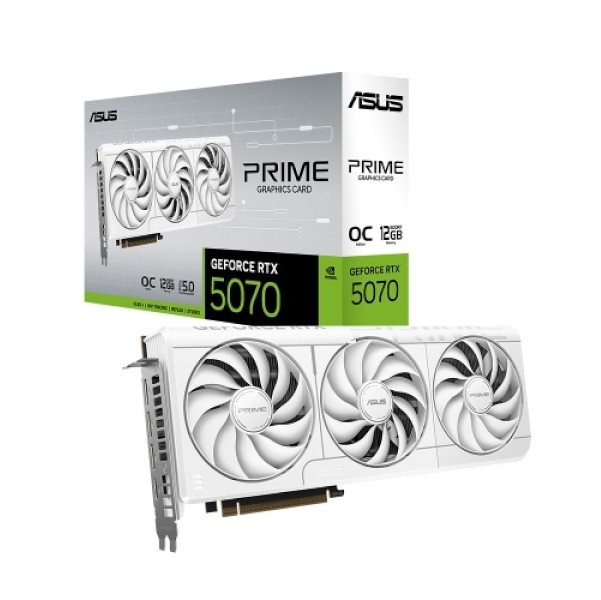 [ASUS] PRIME 지포스 RTX 5070 WHITE OC D7 12GB 