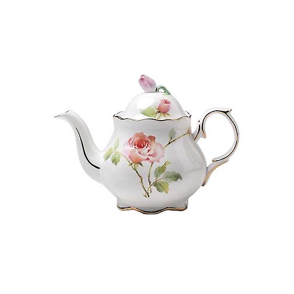  고원 로즈가든 골드림 도자기 티포트 S 500ml