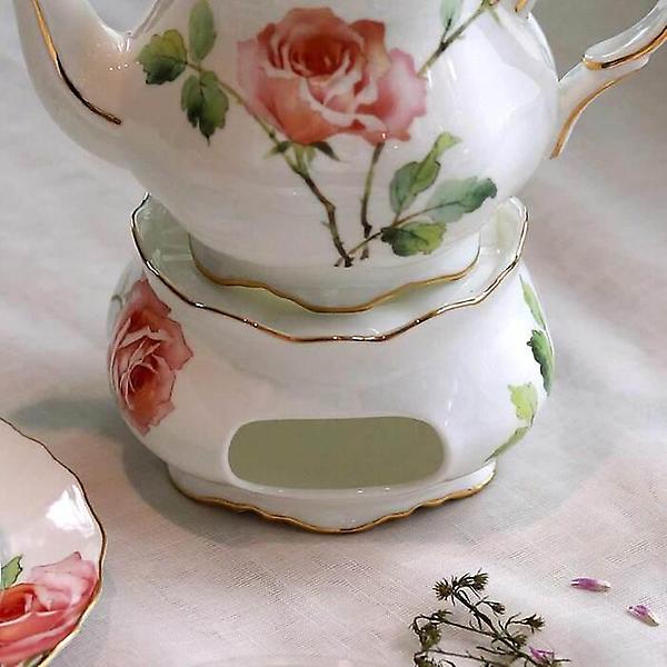  고원 로즈가든 골드림 도자기 티워머 L