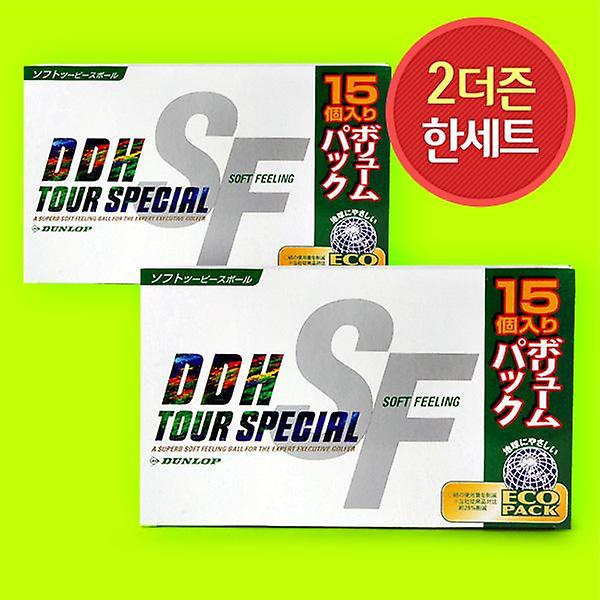  2박스 총30구/던롭 2피스 골프공 DDH 소프트필링 III 15구 비거리 장타 골프볼