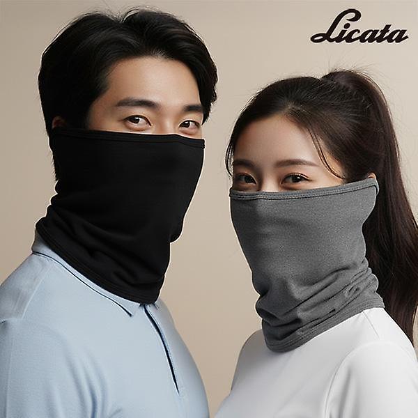  리카타 클리마 겨울 골프 스포츠 넥워머 방한 보온용품 이어워머 C23306