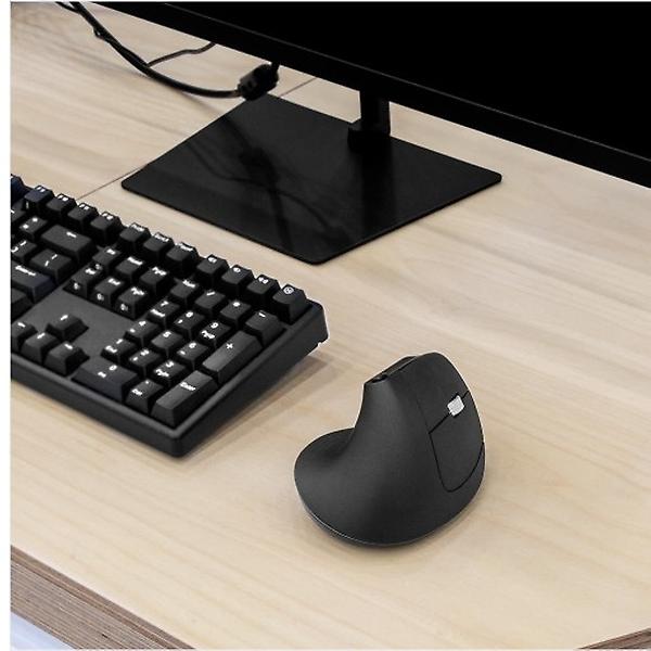  한성컴퓨터 VM100 V2 OfficeMaster 무선 사무용 버티컬마우스 블랙 