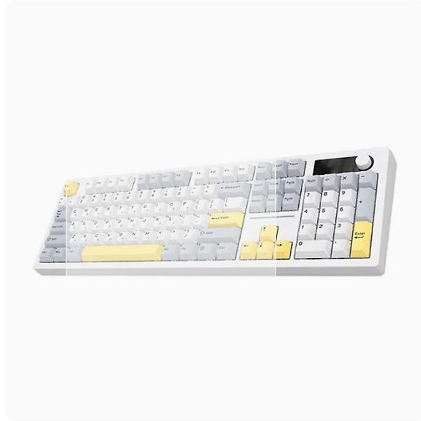  앱코 ACH105 오피스워커 유무선 기계식 앨리스 블루 (저소음 택타일 바다소금)