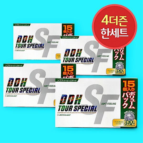  4박스 총60구/던롭 2피스 골프공 DDH 소프트필링 III 15구 비거리 장타 골프볼