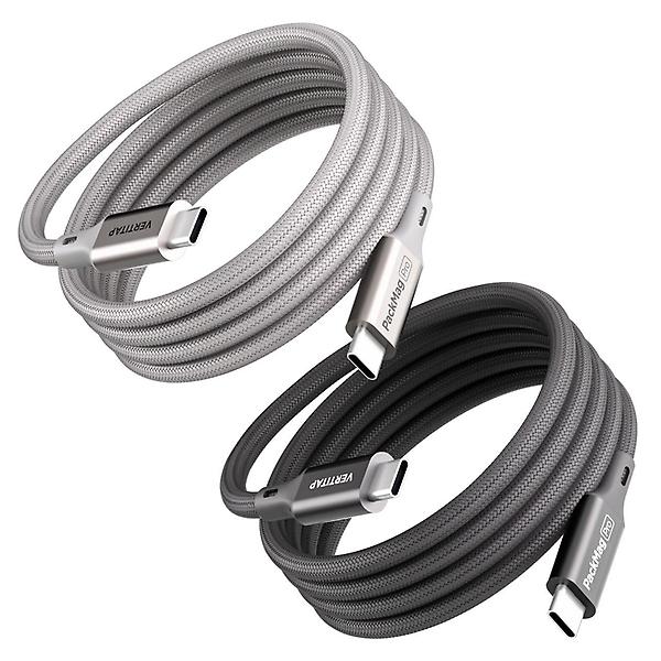  버티탭 팩맥프로 C to C타입 USB4 PD 240W 초고속충전 마그네틱 케이블 1m