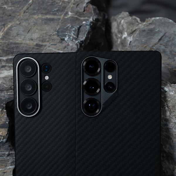  갤럭시 S25 울트라 1500D 아라미드 맥세이프 카본 케이스