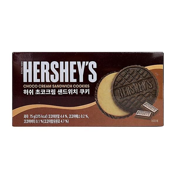  허쉬 초코크림 샌드위치 쿠키 75g