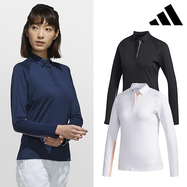  아디다스 FW 배색 여성 긴팔티 ED1675 ED1676 ED1677