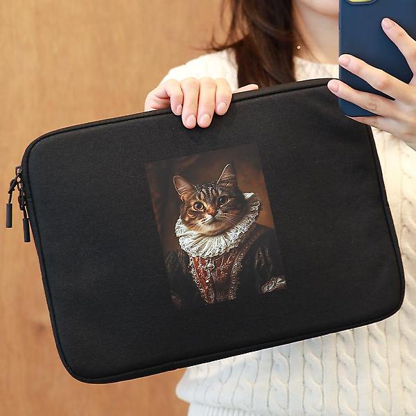  고양이 노트북파우치 귀여운 캐릭터 가방 맥북 케이스 삼성 그램 13인치 15인치