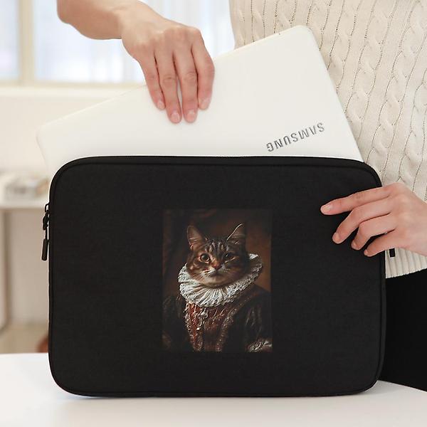  고양이 노트북파우치 귀여운 캐릭터 가방 맥북 케이스 삼성 그램 13인치 15인치