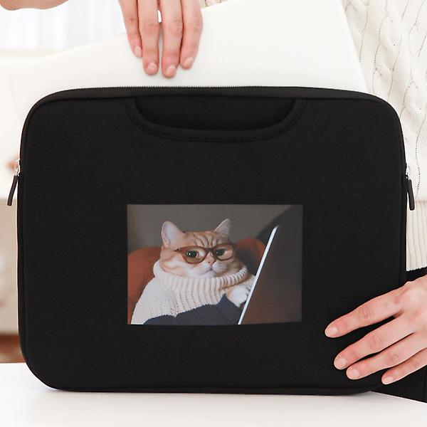  귀여운 고양이 캐릭터 노트북파우치 가방 맥북 그램 13인치 15인치 16인치