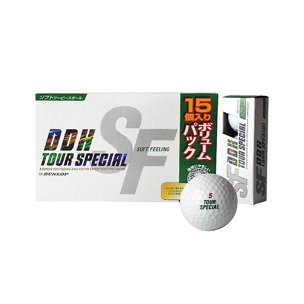  4박스 총60구/2피스 골프공 DDH 소프트필링 III 15구 비거리 장타 골프볼