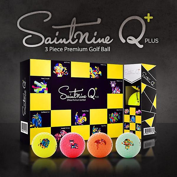  세인트나인 Q 플러스 고반발 3피스 골프공