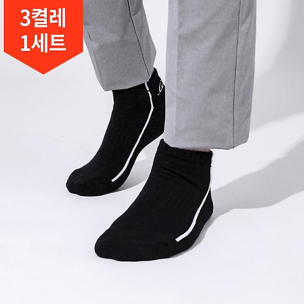 3켤레 1세트 /리카타 퍼스트 단목 남성 여성 골프양말