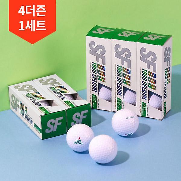  4박스 60구/ 던롭 2피스 골프공 DDH 소프트필링 III 15구 비거리 장타 골프볼