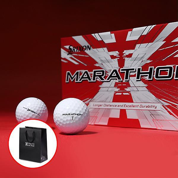  4박스 총60구/ 던롭 스릭슨 마라톤 골프공/ 쇼핑백제공