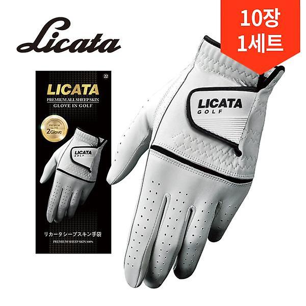  10장 1세트/ 리카타 에어컴포트 프리미엄 올양피 남성 여성 골프장갑 GGMS91051FR 남자 여자 장갑