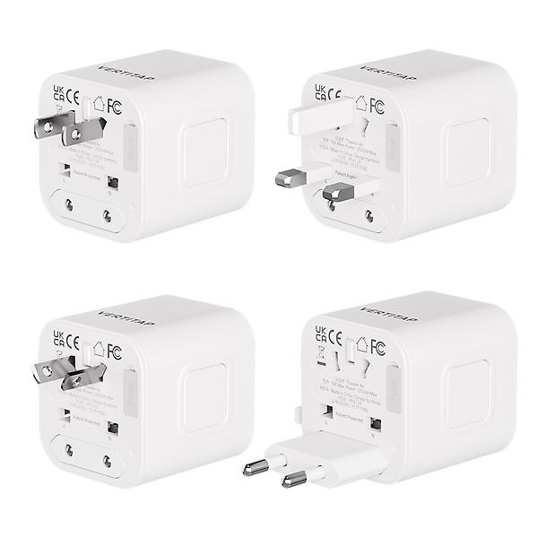  버티탭 트레블러 에어 멀티 어댑터 해외 전세계 여행용 멀티탭 콘센트 플러그 돼지코 일본 베트남 중국