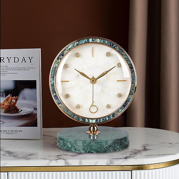  (주문제작) 스테이션 미니 엔틱 저소음 탁상시계