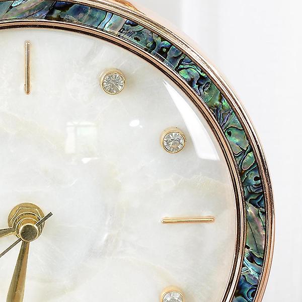  (주문제작) 미니멀 브론즈 엔틱 저소음 탁상시계