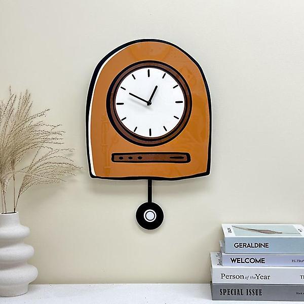  (주문제작) 홈테리어 감성 무소음 원형 인테리어 벽시계