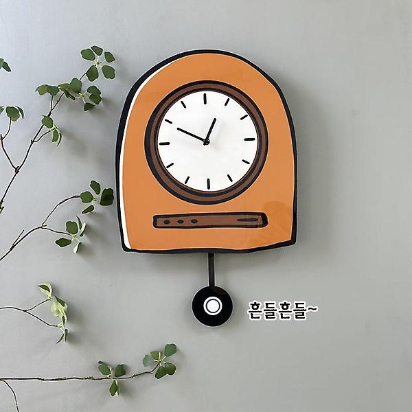  (주문제작) 홈테리어 감성 무소음 원형 인테리어 벽시계