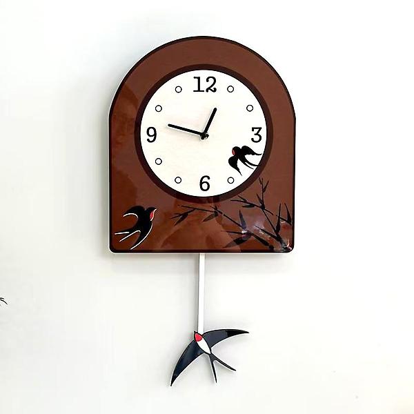  (주문제작) 홈테리어 우드 무소음 무타공 벽시계