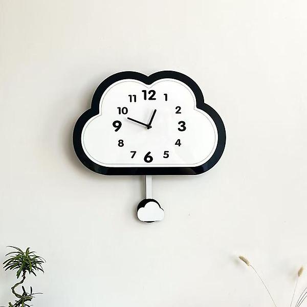  (주문제작) 몽글 구름  무소음 벽시계