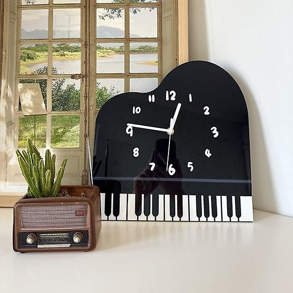  (주문제작) 건반 피아노 무소음 벽시계
