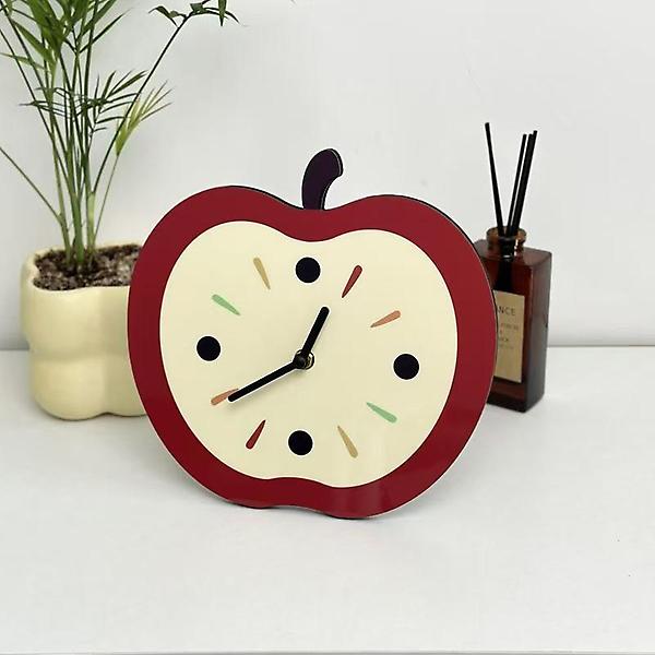  (주문제작) 상큼 사과 무소음 벽시계