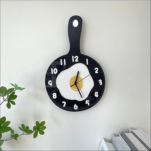  (주문제작) 에그 후라이 무소음 벽시계