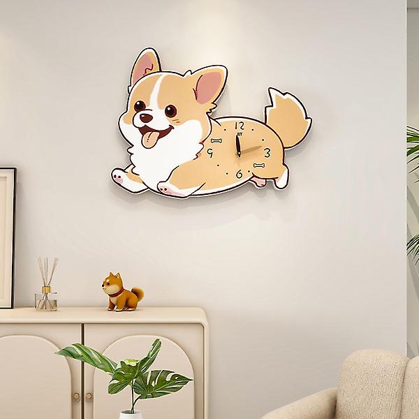  (주문제작) 모던한 인테리어 무소음 벽시계 무타공설치벽시계