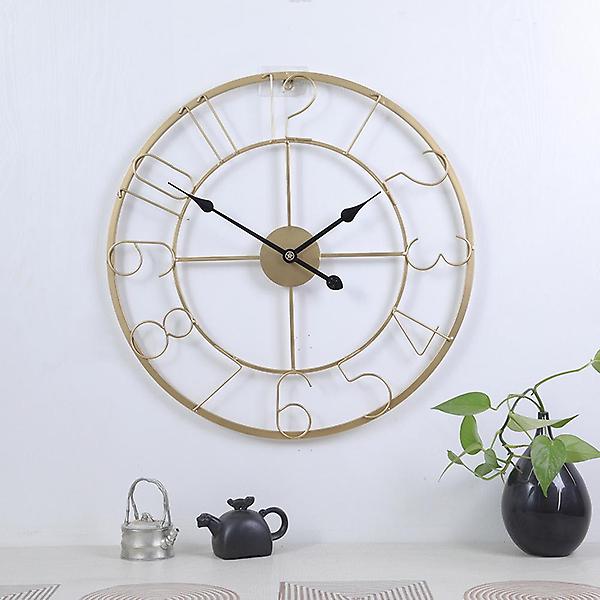  (주문제작) 벽걸이시계 세계지도 무소음 벽시계 (색상) (북유럽풍)