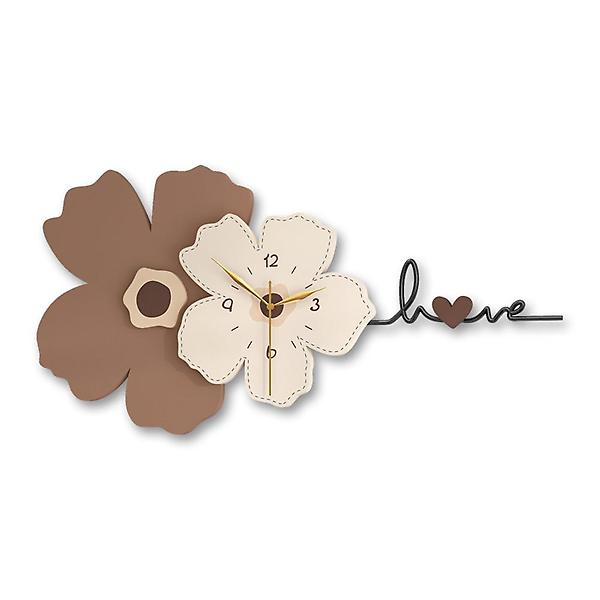  (주문제작) 모던한 인테리어 무소음 벽시계(색상) 무타공설치벽시계