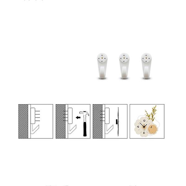  (주문제작) 아날로그벽시계 모던 인테리어 무소음 벽시계 (북유럽풍)
