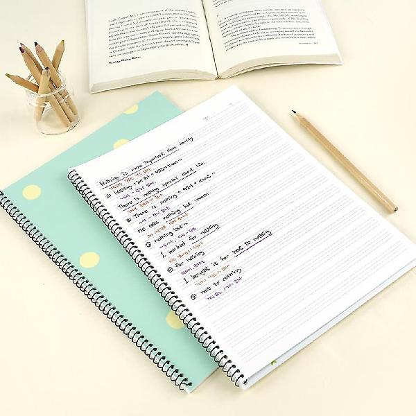  도트 영어 원링노트 (랜덤발송)