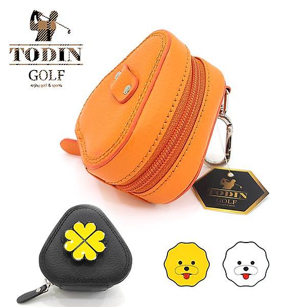  럭셔리 천연가죽 삼각형 볼케이스