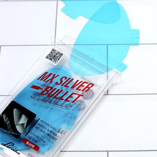  리카타 MX 실버블렛 장타 스티커 20매 패키지