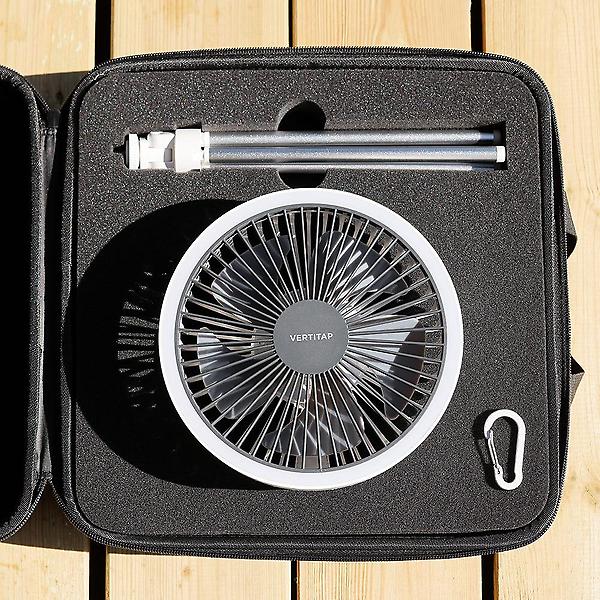  버티탭 캠핑무선선풍기 무드등 서클라이트 전용 하드 케이스 파우치