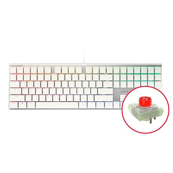  체리 MX 10.0 기계식 키보드 실버 적축 Low Profile