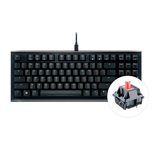  체리 MX 1.1 TKL 텐키리스 게이밍 기계식  키보드 블랙 저소음적축