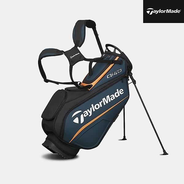  테일러메이드 2026 Qi4D 투어 골프 스탠드백 TL860 남성 캐디백 블랙딥블루오렌지