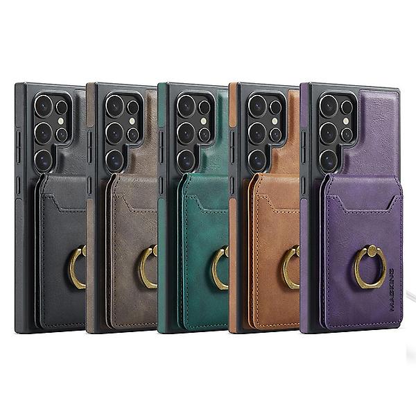  갤럭시S26 울트라 맥세이프 링 카드지갑 가죽 케이스